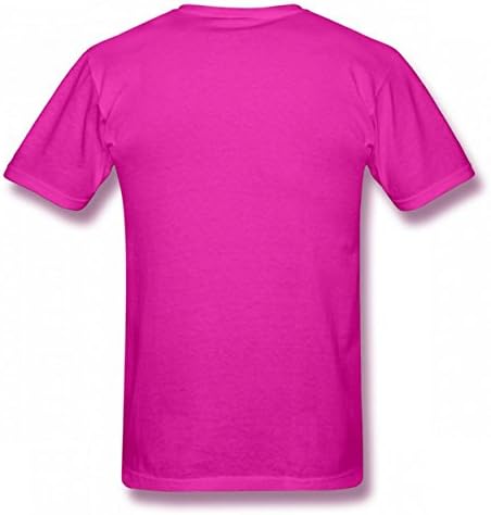 MCEOO Team 10 Black Word Tshirt Printed Cotton T-Shirts Tops Logo Man Tee Fuchsia
