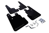 Rally Armor UR Mud Flaps 2014+ Forester Black with Grey Logo
