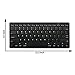 iXCC Ultra-Slim Bluetooth Keyboard for iPad Air 2 / Air, iPad mini 3 / mini 2 / mini, iPad 4 / 3 / 2, Galaxy Tabs and Other Mobile Devices - Black