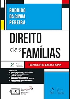 Livro Direito das Famílias - 6ª Edição 2025