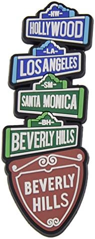 Towashine California Guidepost Themed Resin Strong Refrigerator Fridge Magnets Souvenir Gift