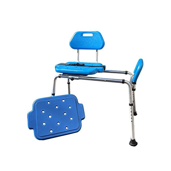 HydroGlyde Premium Heavy Duty Sliding Bathtub Transfer Bench and Shower