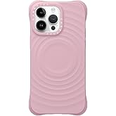 CASETiFY Ripple iPhone 14 Pro Max Case [2X Military Grade Drop Tested/Wave Textured/Compatible with Magsafe] - Primrose Pink