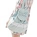 DGQ Fashion Cute Women's Bag Canvas Satchel Girls' Lovely Sweet Lace Bowknot Backpack Schoolbag (bowknot)