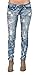 Women's Acid Wash Distressed Skinny High Fashion Jeans (3)