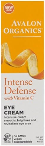 Avalon Organics Intense Defense with Vitamin C Eye Cream -- 1 fl oz - 2pc