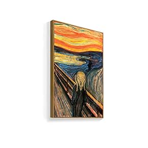 Framed for Living Room Bedroom The Scream for