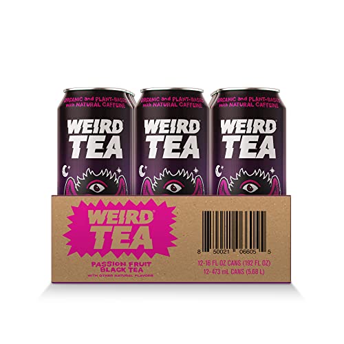 Drink Weird Weird Tea, Passon Fruit Flavor with Black Tea, Certified