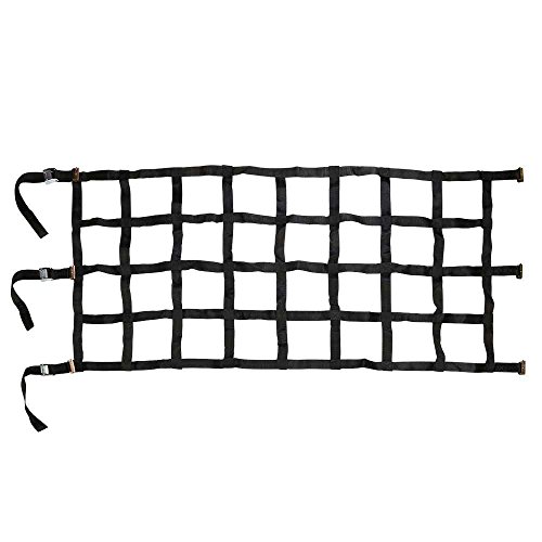 42" x 82" Heavy Duty Cargo Net with E-Fittings & Cam Buckles