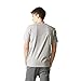 adidas Originals Men's Tops Trefoil Tee, Medium Grey Heather, Large