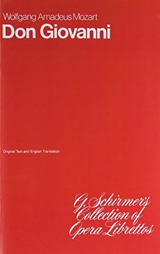 Don Giovanni: Libretto