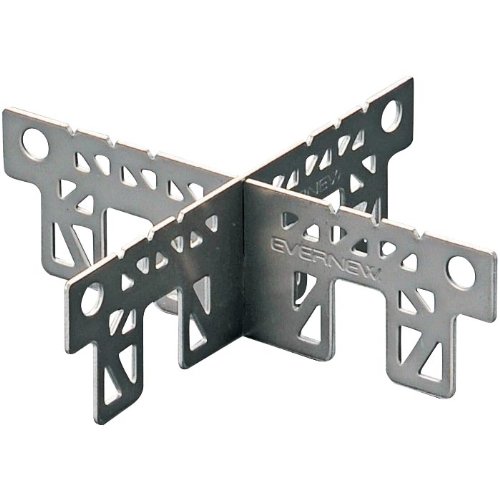 Evernew titanium alcohol stove cross stand