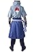 DAZCOS US Size Anime Uchiha Sasuke Cosplay Costume with Wristbands Rope (Medium)