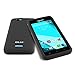 BLU ArmorFlex PC and Silicon Case for Studio 5.0 C HD Carrying Case - Retail Packaging - Black