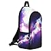 InterestPrint Fantasy Unicorn Star Custom Casual Backpack School Bag Travel Daypack Gift