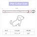 RYPET Puppy ID Collars 12 Pcs - Soft Nylon Adjustable Reflective Identification Collars for Newborn Pets