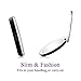 Gotofine LED Lighted Travel Makeup Mirror, 1X & 7X Magnification - Double Sided, Luxury, Portable, Compact, Illuminated Folding Travel Mirror