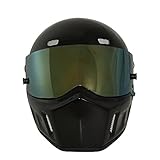 Fashion personality Autumn and Winter Warm motorcycle full helmet kart racing fiberglass