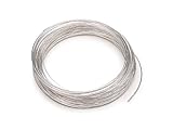 Beadalon Silver Plated Memory Wire Bracelet, 1/2-Ounce/Pkg, Approximately 30 Loops