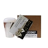 GOGOONLY Nail Art Soft Squishy Silicone XL Jelly Stamper and Scraper Set - Stamping Tools - Clear White- BH000589