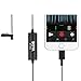 Lapel Lightning Mic Vlog, 236''/6m BOYA BY-DM1 Lavalier Microphone Clip-on with IOS Interface for iPhone X 8 7 Plus SE 6 6s iPad Pro Mini iPOD TOUCH for Youtube Video Vblog Podcast Micro Film
