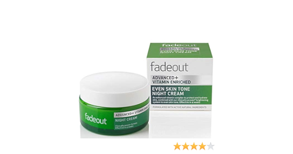 fade out night cream