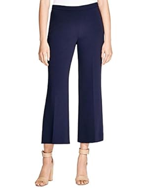 Theory Womens Laleenka Crepe Hidden Side Zipper Pants