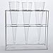 Cole-Parmer 2500028 Wheaton Imhoff Settling Cones and Rack Kit; Three Cones, One Rack