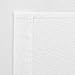 DWCN White Sheer Curtains Semi Transparent Voile Rod Pocket Curtains for Bedroom and Living Room, 52 x 45 inches Long, Set of 2 Panels