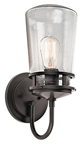 Kichler 49445AZ Lyndon Outdoor Wall 1-Light, Architectural Bronze