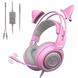 Audifonos Bluetooth con Orejas de Gato y Luz Led Z-B39 ,Lector Micro  SD,Funcion Contestar Llamadas,Aux 3.5mm Recargables(Incluye Cable para  Cargar y Auxiliar) varios colores