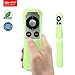 SIKAI Protective Case for Apple TV 2 3 Remote Shockproof Silicone Cover for Apple TV Remote Skin-Friendly Anti-Slip Washable Anti-Lost Multi-Colors with Remote Loop (Glow in Dark Green)