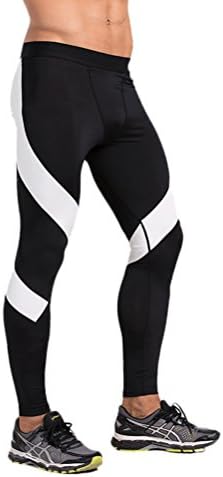 Timeiya Men's Compression Tight Base Layer pants for Sports Activities