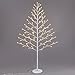 Excelvan 1.2M/4FT 96LEDs Flexible Plane Tree Light Warm White Light White Branches Perfect for Home Festival Party Wedding Bar Indoor Outdoor Decoration