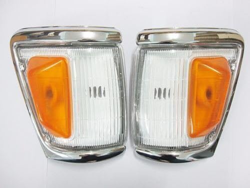 1988 - 1997 89 01 05 Toyota Hilux Ln106 4wd 4x4 Chrome Indicator Corner Light 90 Ln111 Pair
