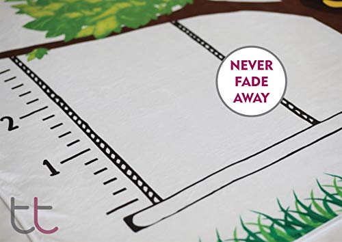 image for TinyLittleThing Baby Monthly Milestone Blanket – Extra Soft | Eco Fr