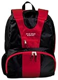 Five Star School Backpack, Ergo Sidekick, Holds 16 Inch Laptop, Red (72392)