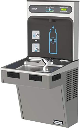 Halsey TaylorHTHB-HACDPV-NF Halsey Taylor HTHB-HACD-NF Wall Mounted ADA Indoor Rated Bottle Filler Cooler Combo