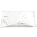 Zen Bamboo Shredded Memory Foam Pillow - Premium CertiPUR-US Memory Foam Pillow with Adjustable Loft and Washable Bamboo Derived from Rayon and Microfiber Blend Cover - Queen