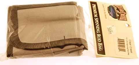 CLEAR CREEK Rod Bag Case - 7.5' - For 2 Piece Fly Fishing Rods New in Package