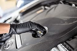 GripProtect® Precise Black Nitrile Exam Gloves | 4