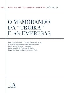 Livro O Memorando da Troika e as Empresas (N.º 5 da Coleção)