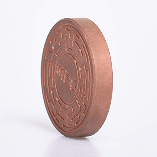 EASYANT Mini Copper Labyrinth Ball Maze Puzzle Game Dexterity Hand Eye Coordination Toys