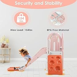 BIERUM 4 in 1 Toddler Slide, Slide for Toddlers Age