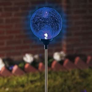Amazon.com: MOONRAYS Solar Gazing Ball – Garden Lights: Garden & Outdoor