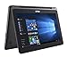 ASUS Transformer Book TP200SA-DH01T-BL 11.6 inch Display Thin and Lightweight 2-in-1 Full HD Touchscreen Laptop, Intel Celeron Processor, 4GB RAM, 32GB EMMC Storage, Windows 10 Home, Dark Blue Color