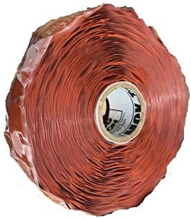 Arlon T2030-R004-12 Self-Fusing Silicone MOX-Tape, 1"x36' x 30 Mil, Red