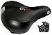 XWERX Memory Foam Elastomer Coil Spring Suspension Bike Bicycle Seat Most Comfortable Reflective Ultra Soft Design Saddle with Mounting Clamp Adapter