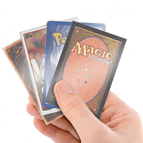 Toupeone 100 Count Premium Card Sleeves Clear Plastic Trading Card Sleeves  for Standard Size Magic The Gathering MTG, Pokemon, Baseball, Dropmix,  Board Games in Saudi Arabia | Whizz Albums, Cases & Sleeves