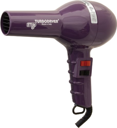 Click Here to See More Images ETI Turbodryer 2000 Professional Salon Hairdryer - Aubergine Purple